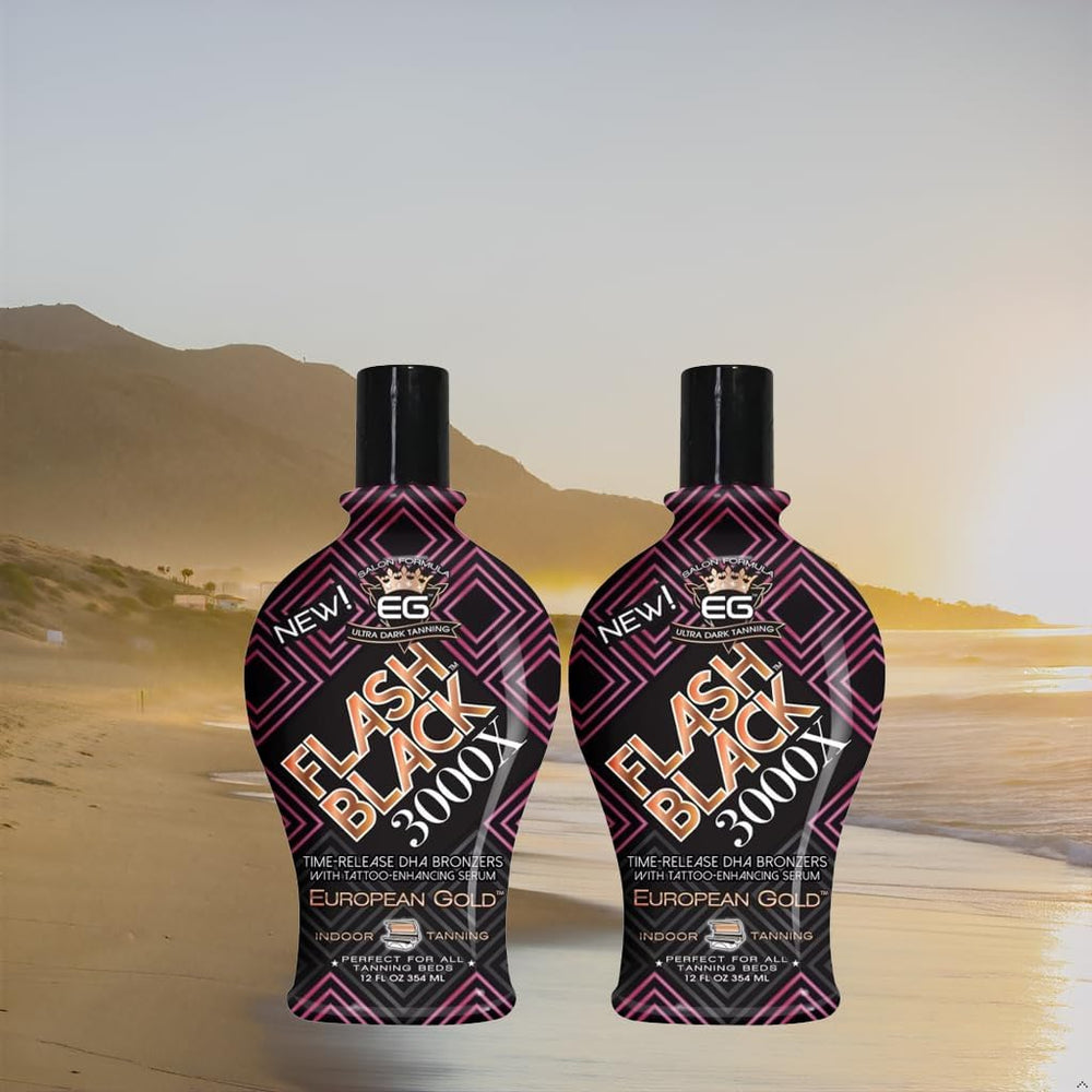 European Gold Flash Black 3000X: serum para tatuajes para definir colores
