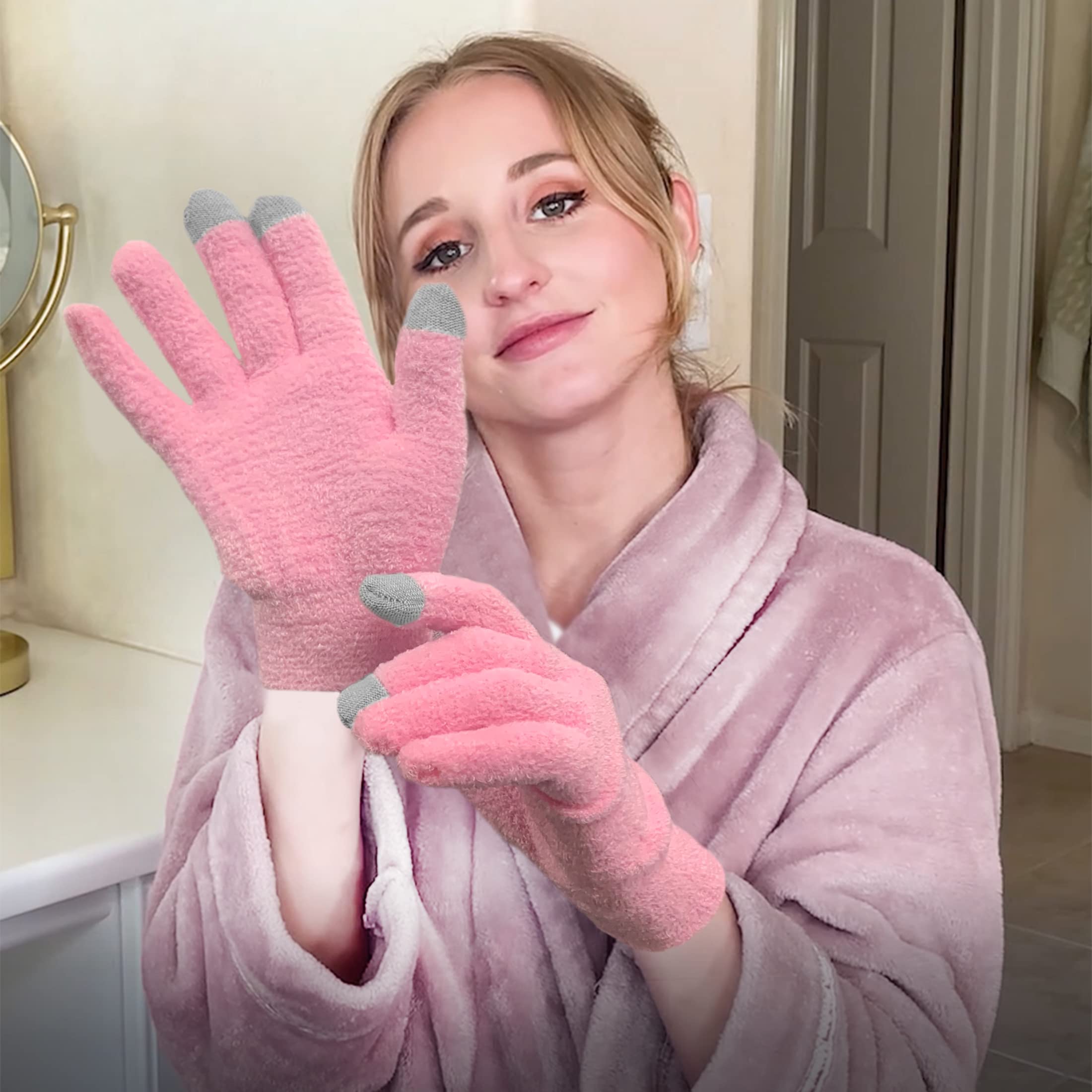 Guantes Eurow duraderos, reutilizables y lavables a máquina para cuidado diario