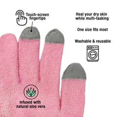 Guantes Eurow con tacto de tres dedos para usar pantallas sin quitártelos