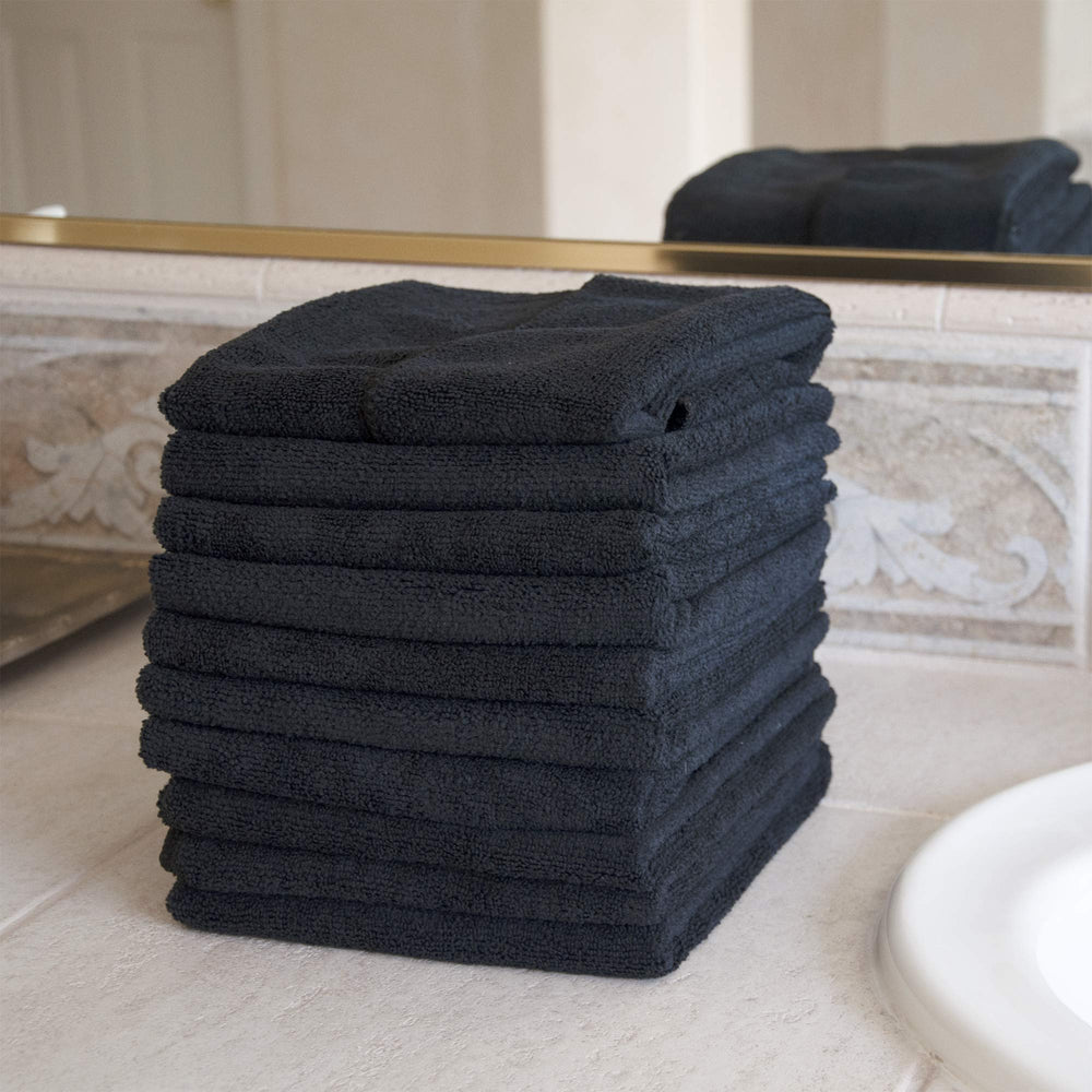 Eurow microfiber salon towel 16x29 inches provides full coverage with lightweight feel.