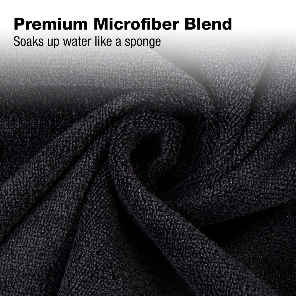 Eurow microfiber salon towel colorfast design maintains softness after washes.