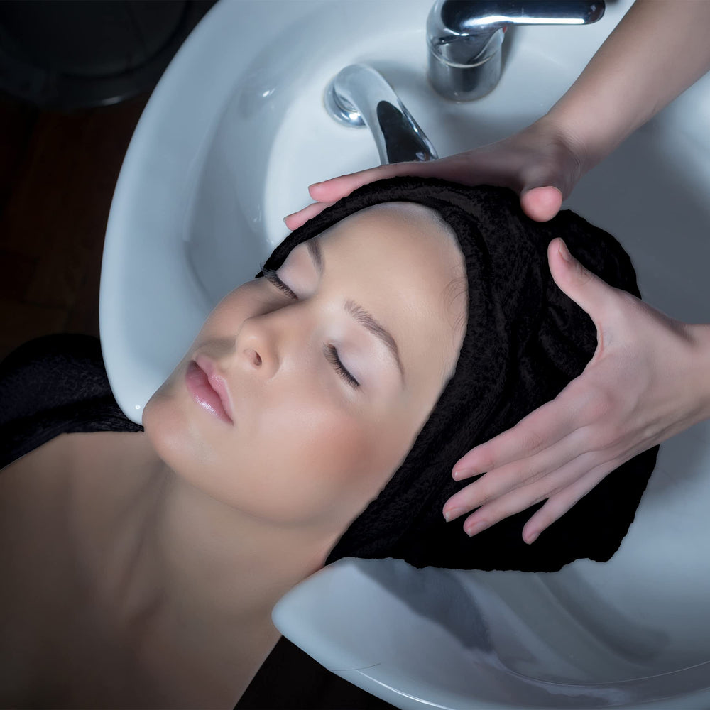 Eurow microfiber salon towel soft finish gentle on curls and treated hair.