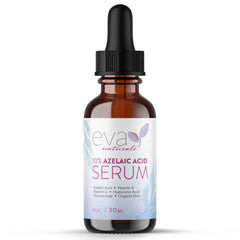 Eva Naturals Azelaic Acid Serum bottle for easy daily application