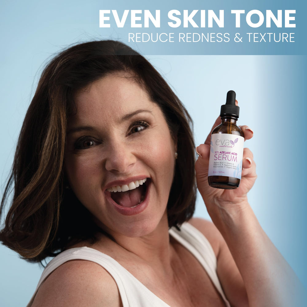 Eva Naturals Ingredientes botánicos, fórmula suave para piel sensible.
