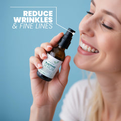 Empaque de Eva Naturals 10 Activos Serum protege los ingredientes.