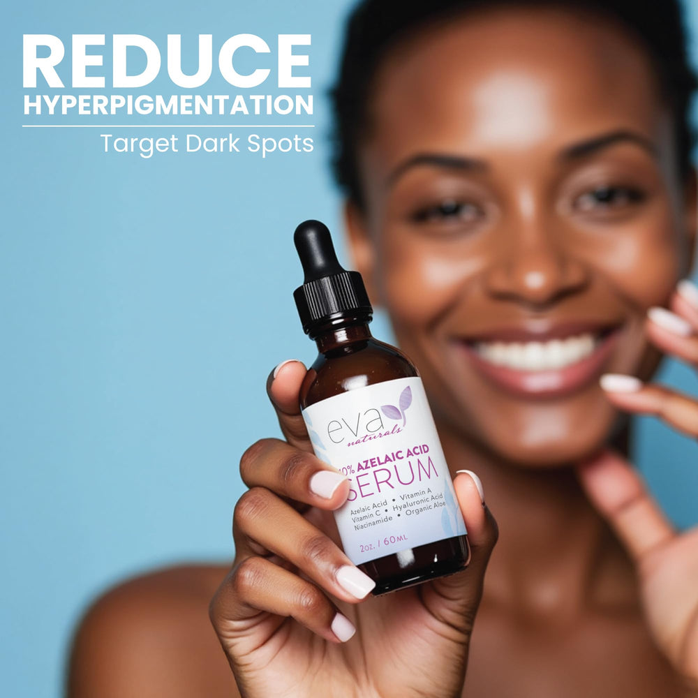 Eva Naturals Serum de absorción rápida, piel fresca al instante.