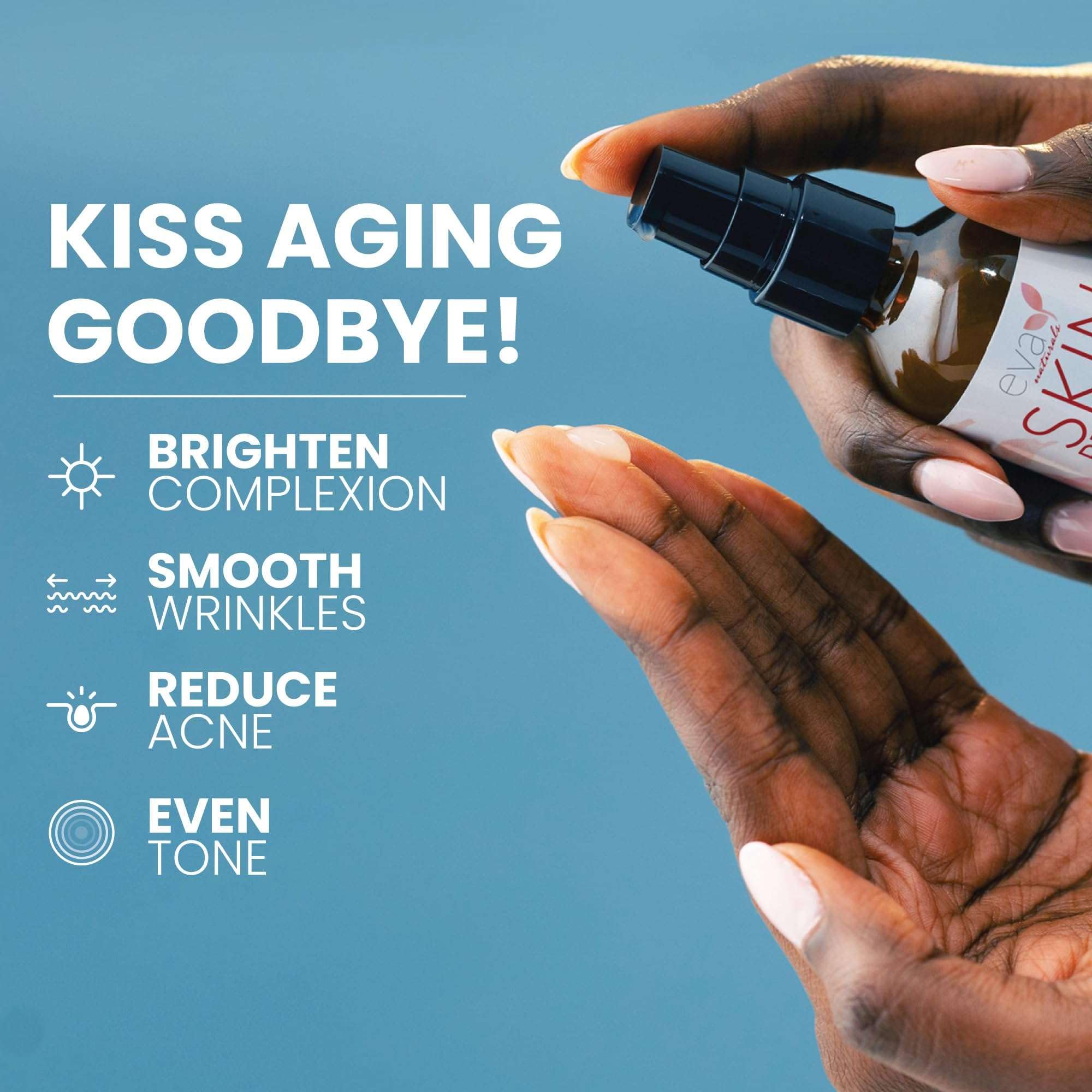 Sérum de Eva Naturals sin fragancia ideal para piel sensible.