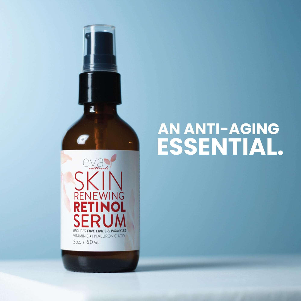 Piel rejuvenecida y luminosa con el sérum Eva Naturals.