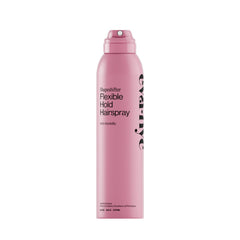 Eva NYC, botella spray fijación flexible para peinado duradero.