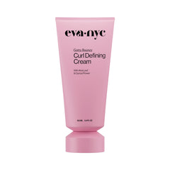 Eva NYC Curl Enhancing Cream bottle dispense showing easy application and frizz control.