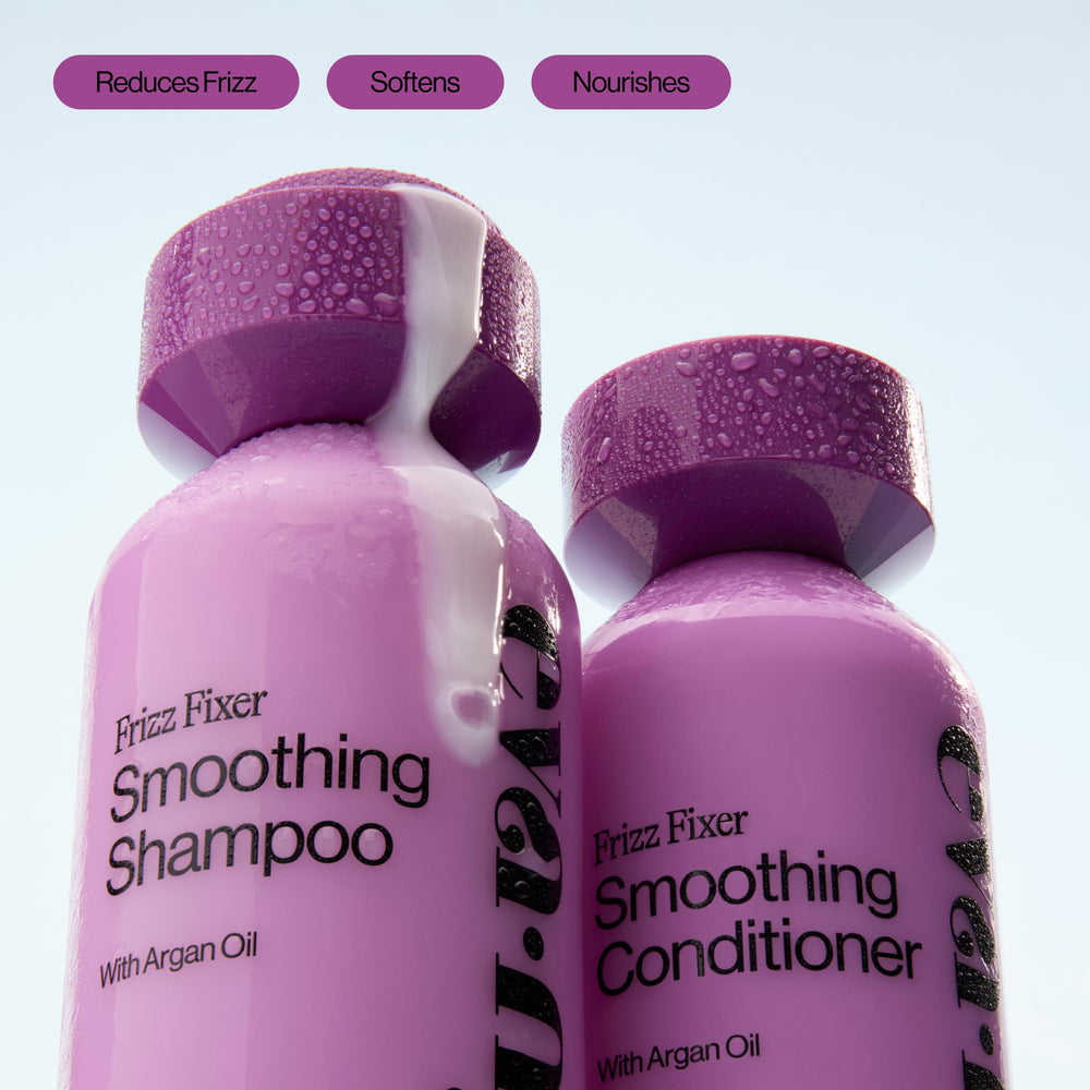 Eva NYC Frizz Fixer Fragancia vainilla: aroma envolvente durante el uso.