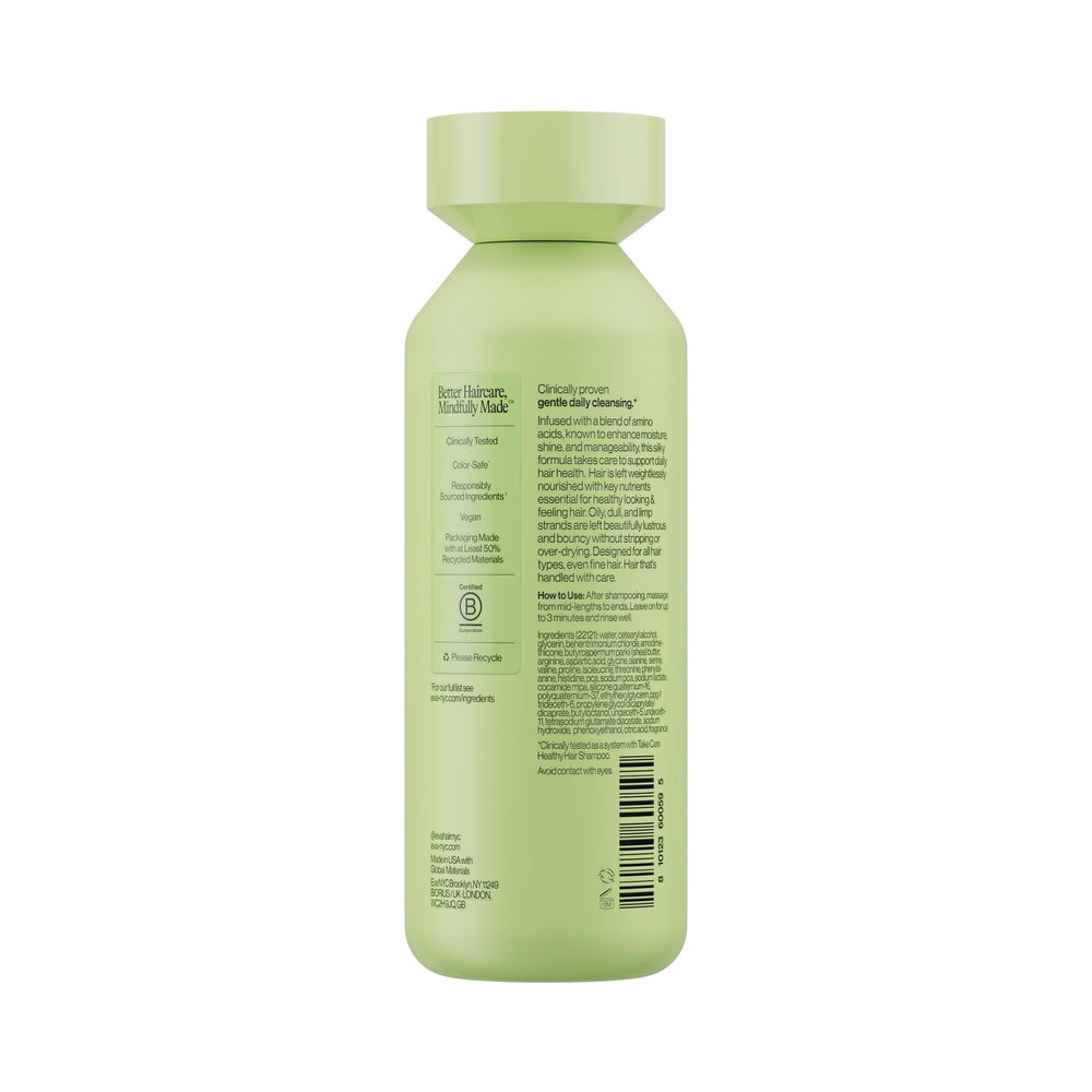 Eva NYC label highlights amino acids for moisture shine and manageability