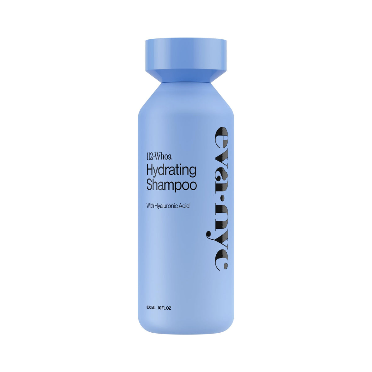 Eva NYC H2-Whoa: botella clara y hidratación para cabello suave.