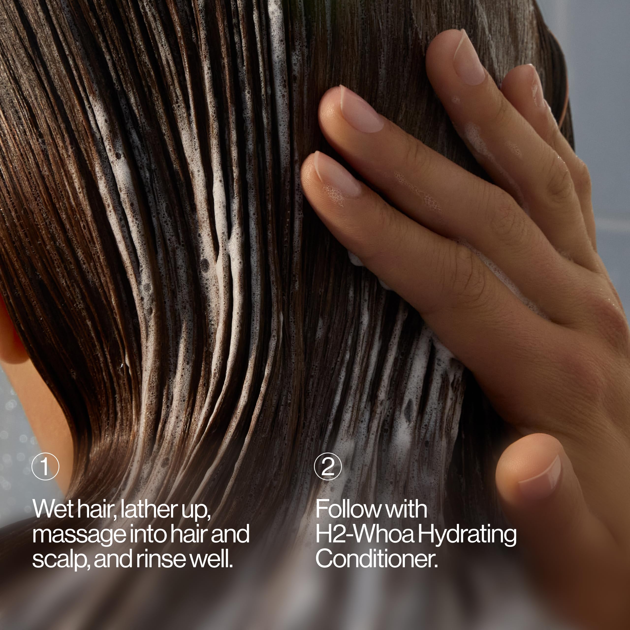 Cabello más brillante y aspecto saludable tras cada lavado.