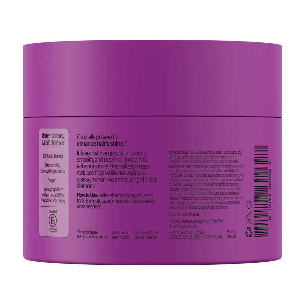 EVA·NYC mascarilla sin encrespamiento aceite de argán para brillo intenso