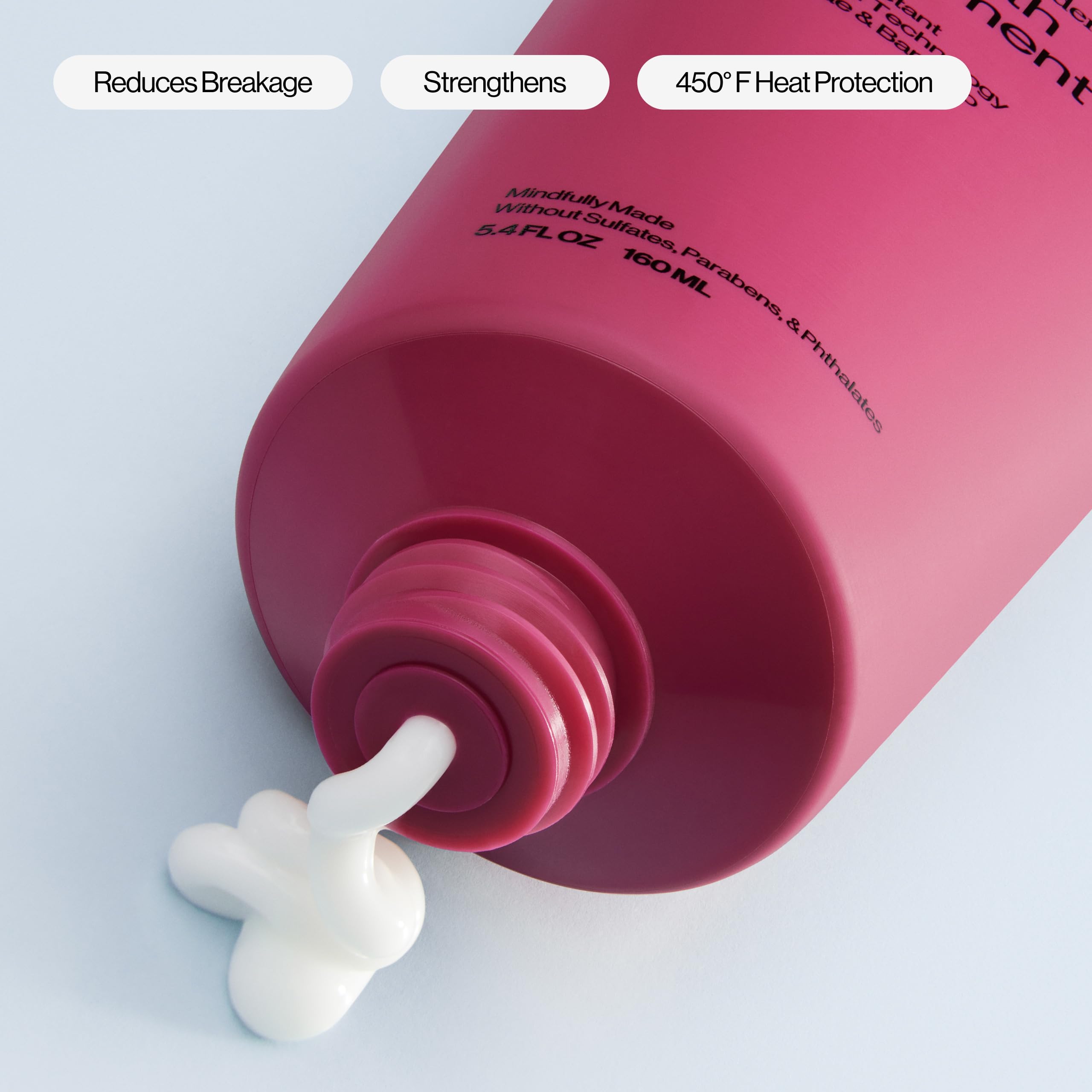 Eva NYC Reparación sin enjuague: fórmula con algas rojas y bambú para mayor elasticidad.