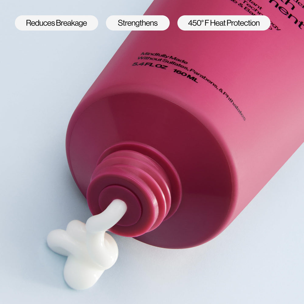 Eva NYC Reparación sin enjuague: fórmula con algas rojas y bambú para mayor elasticidad.