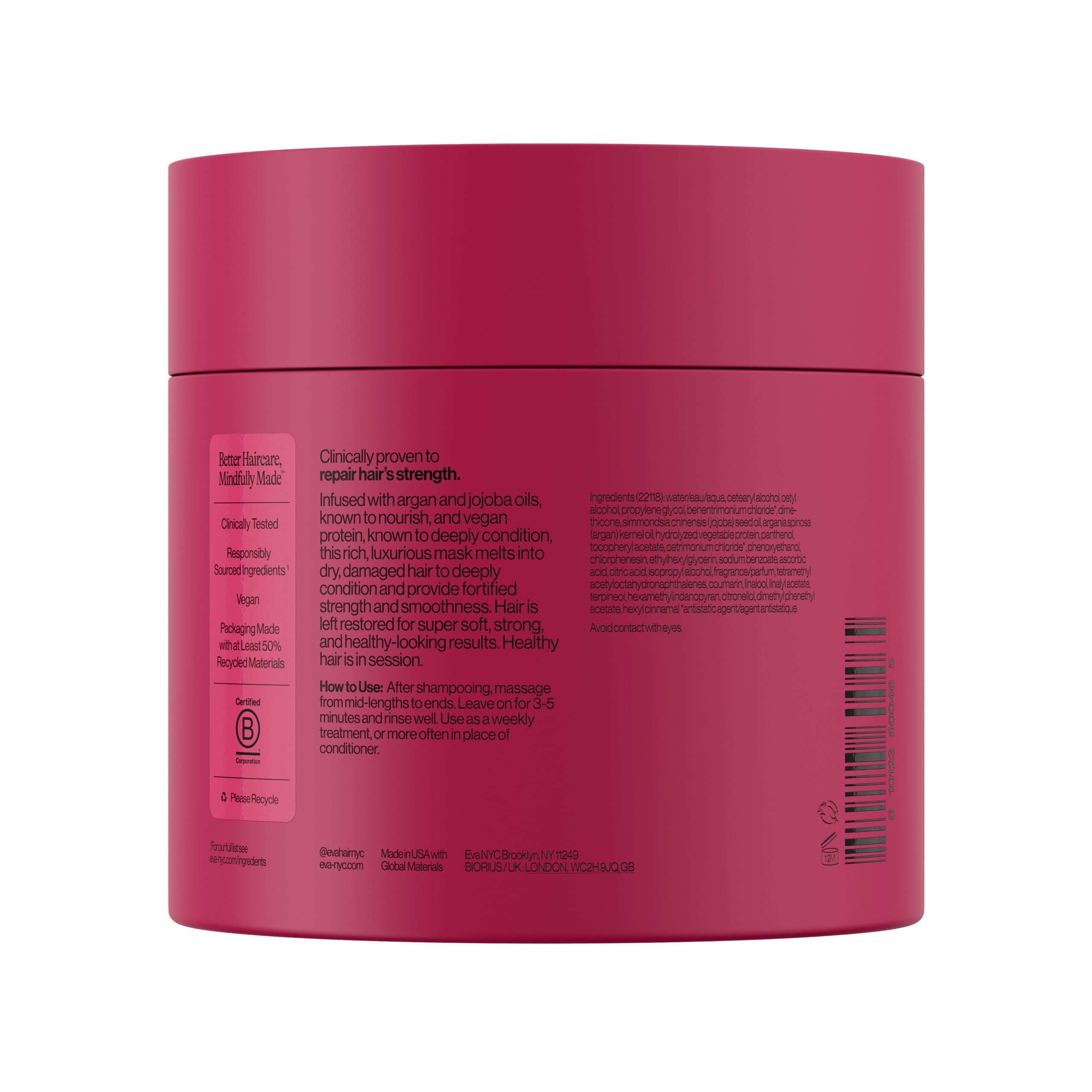 Eva NYC Sesión Terapia nutrición profunda para cabello maltratado