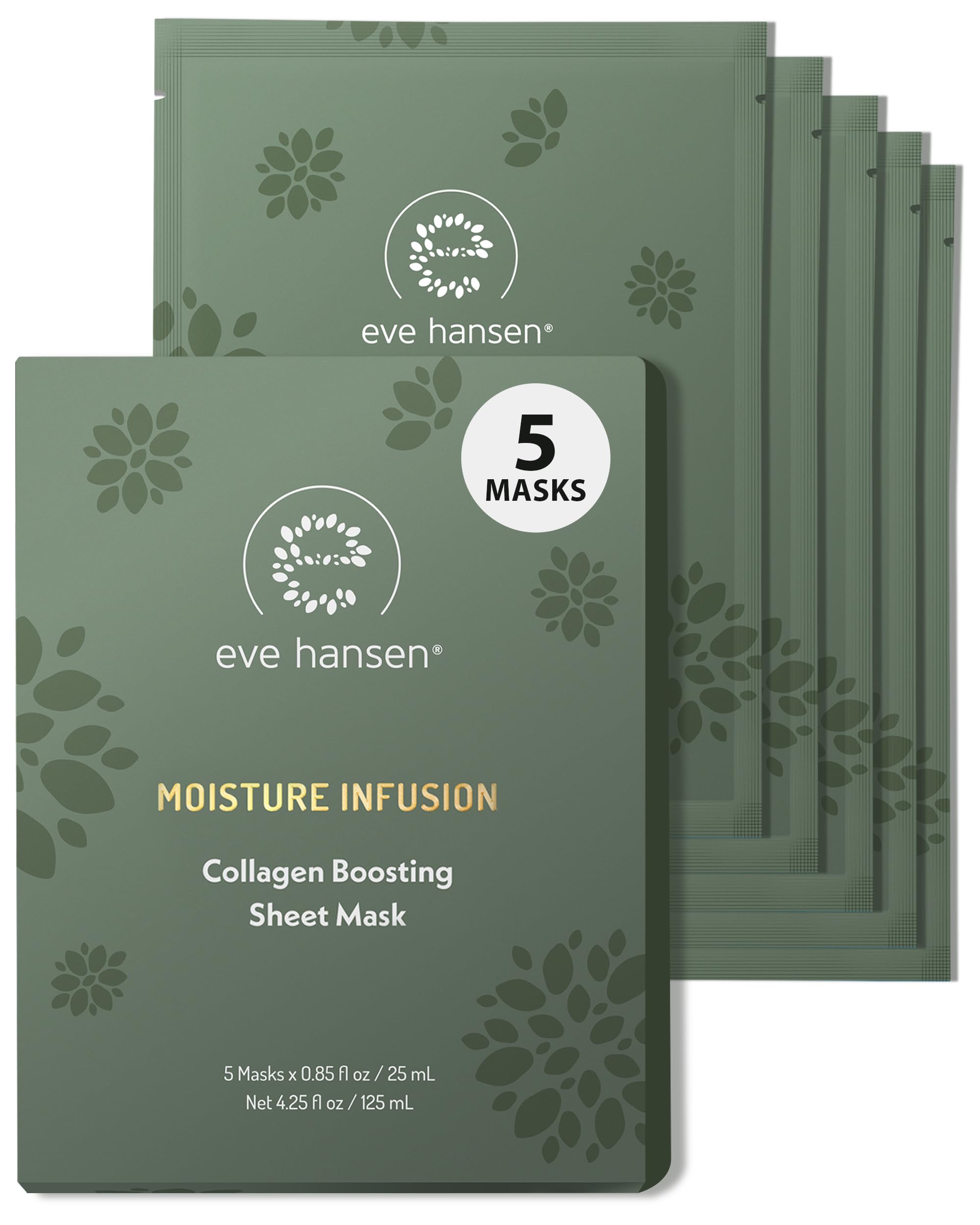 Mascarilla Eve Hansen colageno hidratacion para piel seca y suave