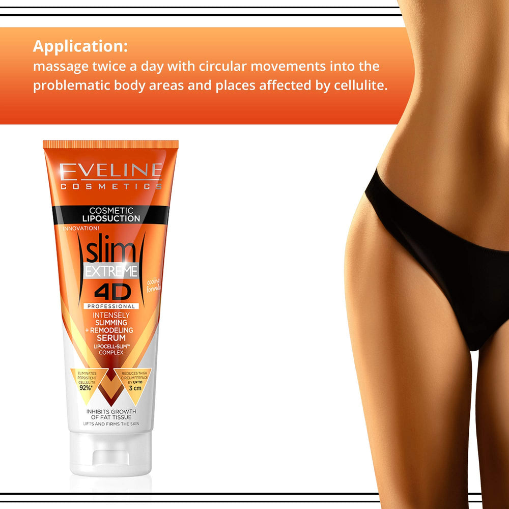 Before-and-after style layout hints at smoother skin potential.