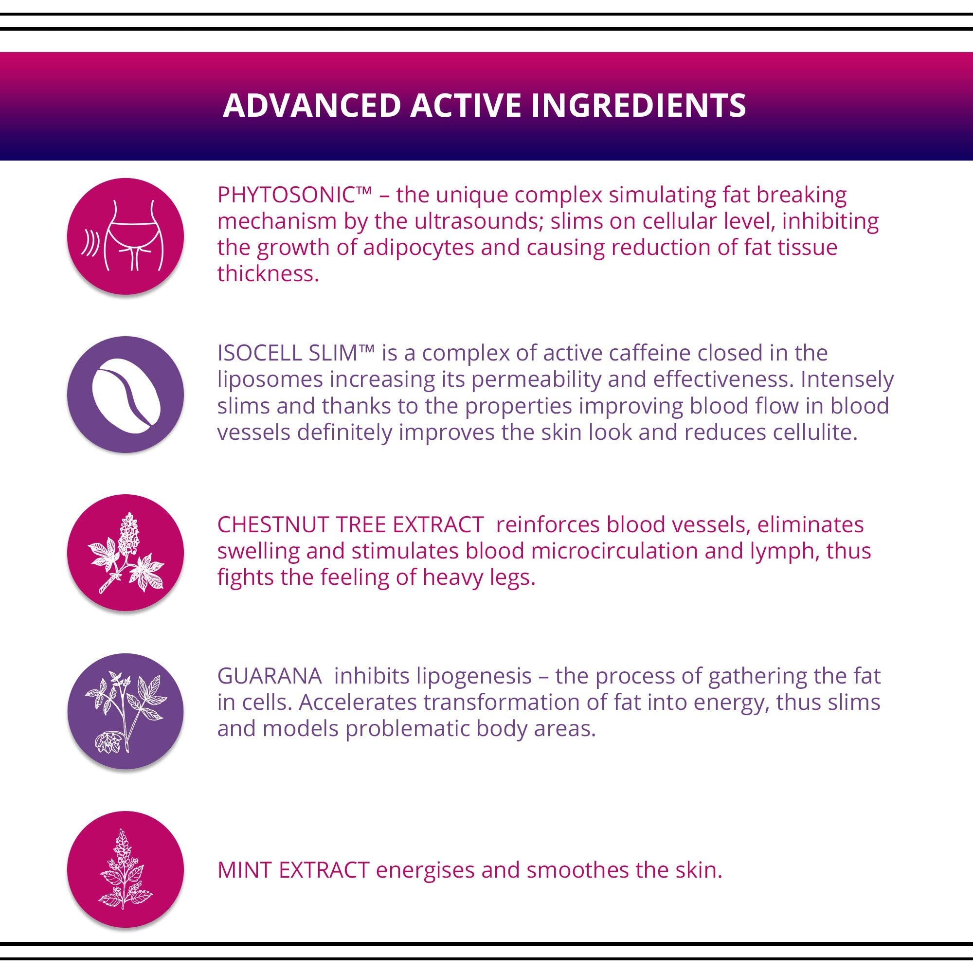 Eveline Slim Extreme aplicación nocturna ideal para rutinas de cuidado.