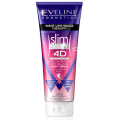 Eveline Slim Extreme suero nocturno mejora la firmeza de la piel durante la noche.