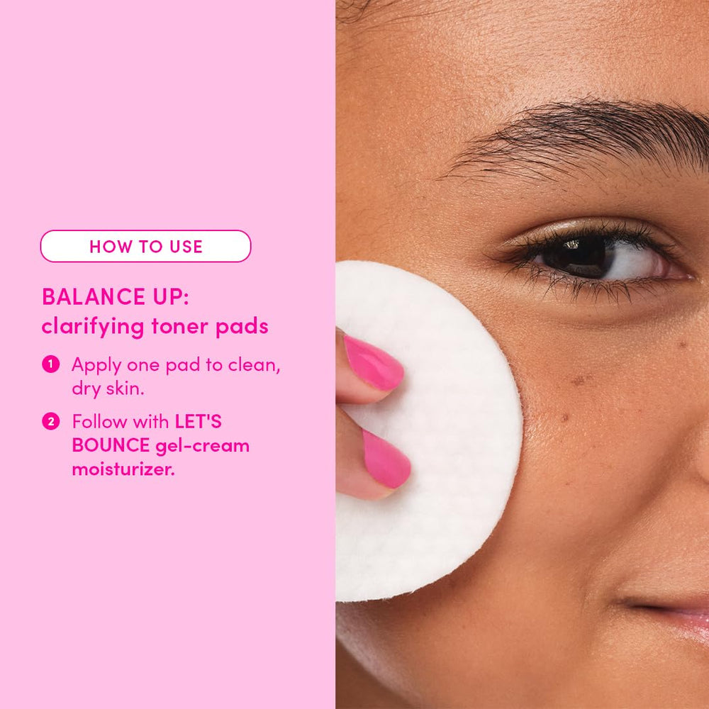 Evereden Balance Up Toner Pads tea complex visual highlight of green tea chamomile white tea