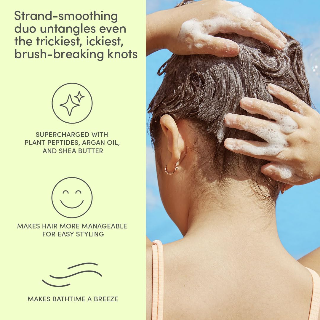 Evereden Bathtime Trio ingredients featuring shea butter and argan oil