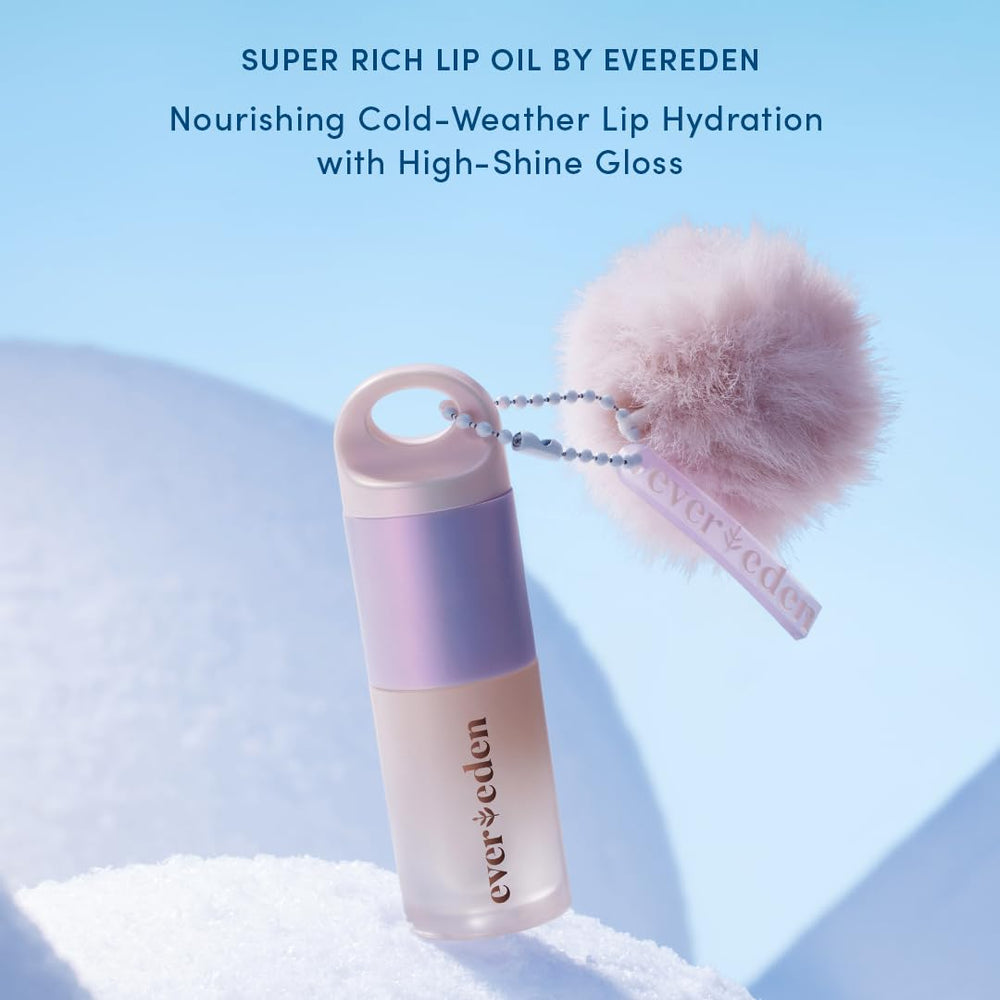 Evereden brillo suave en labios, acabado gloss duradero y cuidado ligero