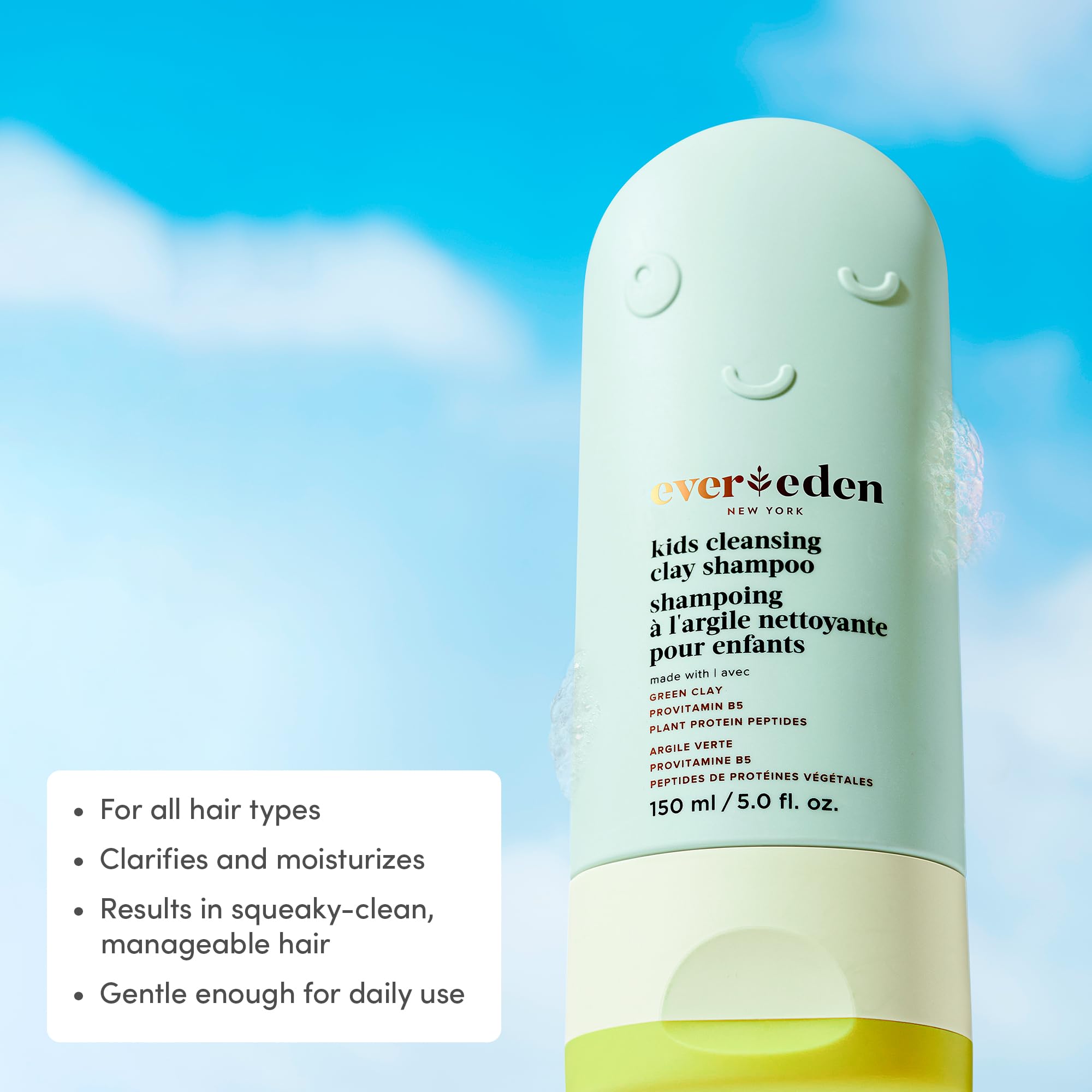 Evereden Cleansing Clay texture closeup highlights natural detoxing clay.