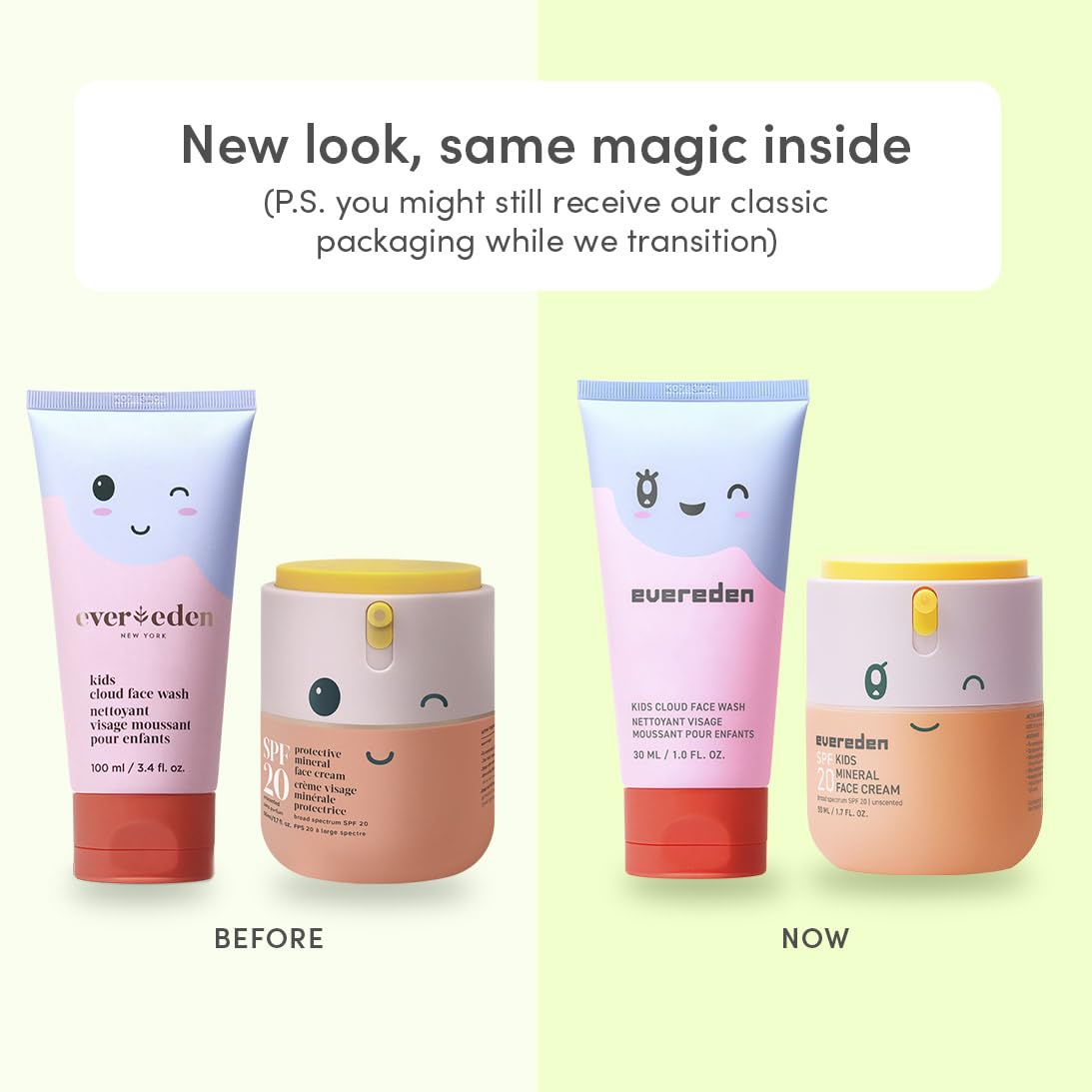 Evereden Cloud Face Wash foamy lather highlights kid-friendly texture.