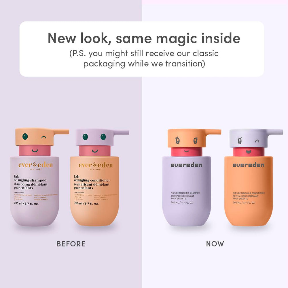Evereden Happy Hair Duo leave-in conditioner tube hydrates and smooths for all hair types