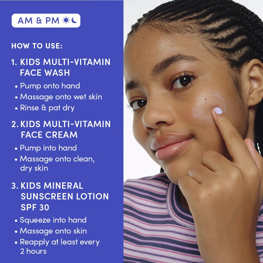 Evereden Kids Clean vegan ingredients support gentle care