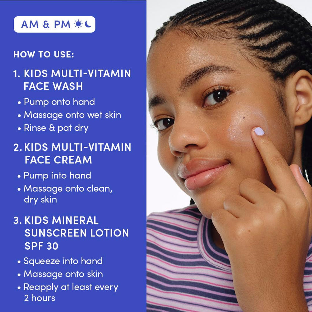 Evereden Kids Clean vegan ingredients support gentle care
