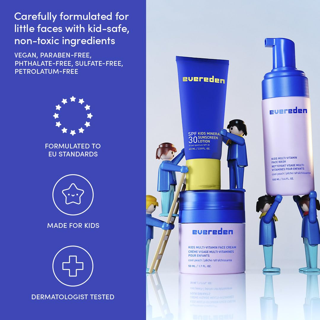 Evereden Kids Daily Routine image shows morning and night use