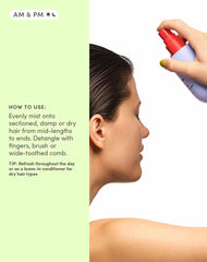Frizz control for smooth, manageable kid hair.