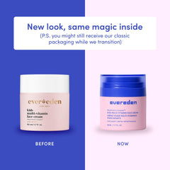 Evereden Kids Face Cream pump dispenser for easy application during busy mornings.