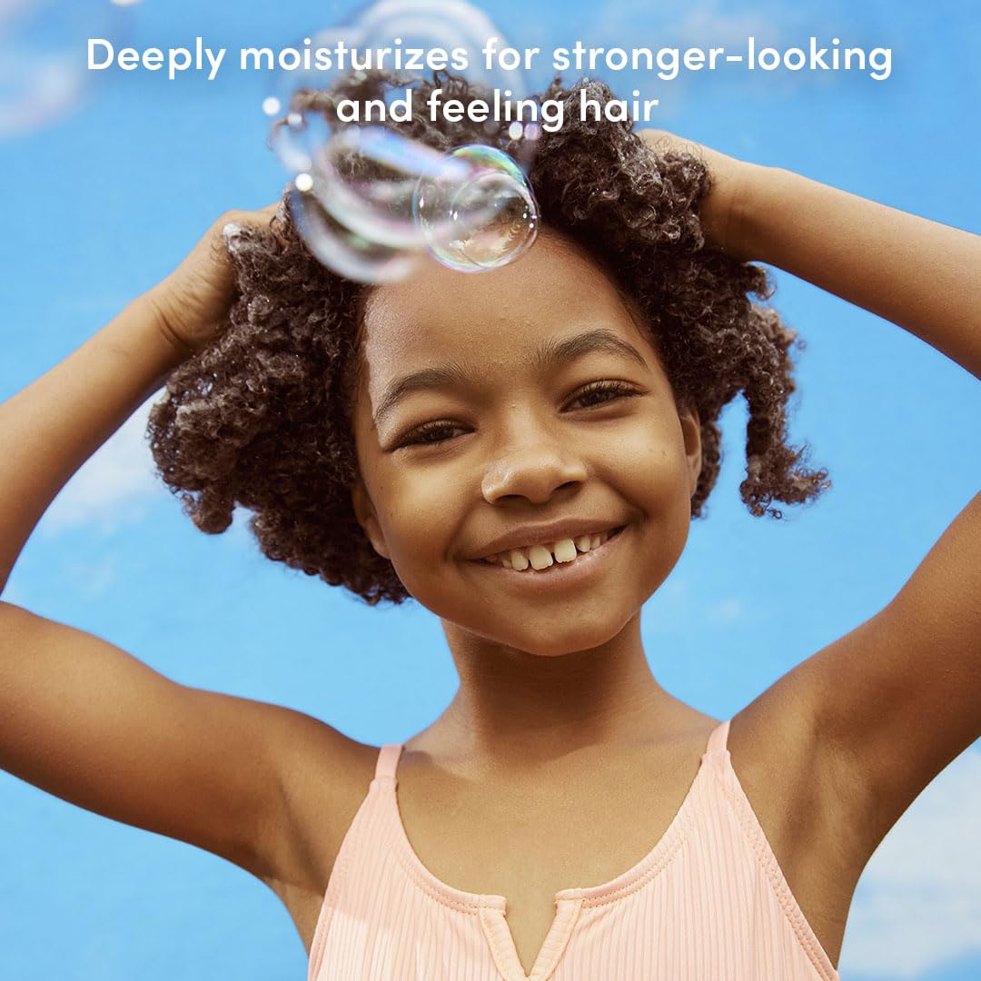Evereden Kids Haircare Set family use close-up for shared care