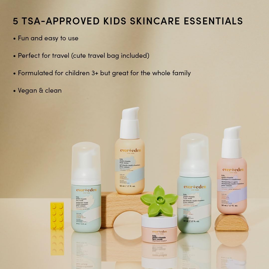 Evereden 2-in-1 shampoo and conditioner with kid-friendly foam