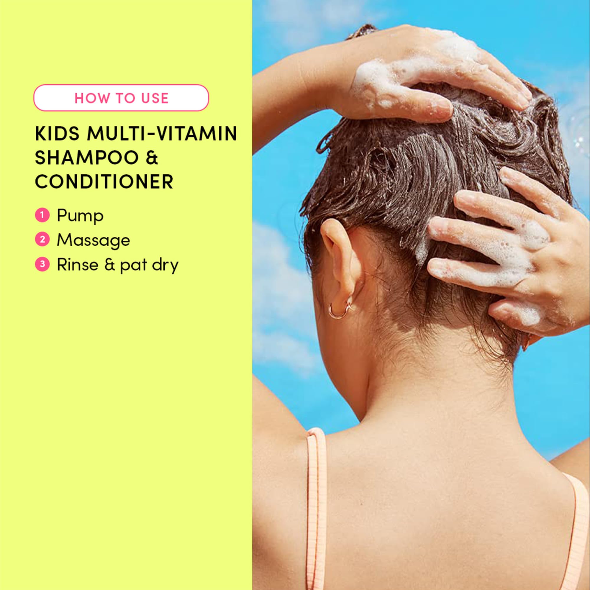 Evereden Kids Travel Kit details shown for dermatologist-tested safety