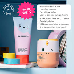 Evereden Mineral Face Cream SPF 20 bottle ready for sun protection.