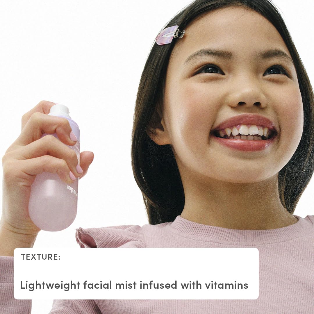 Evereden Neblina Facial diseno suave del envase y formula limpia