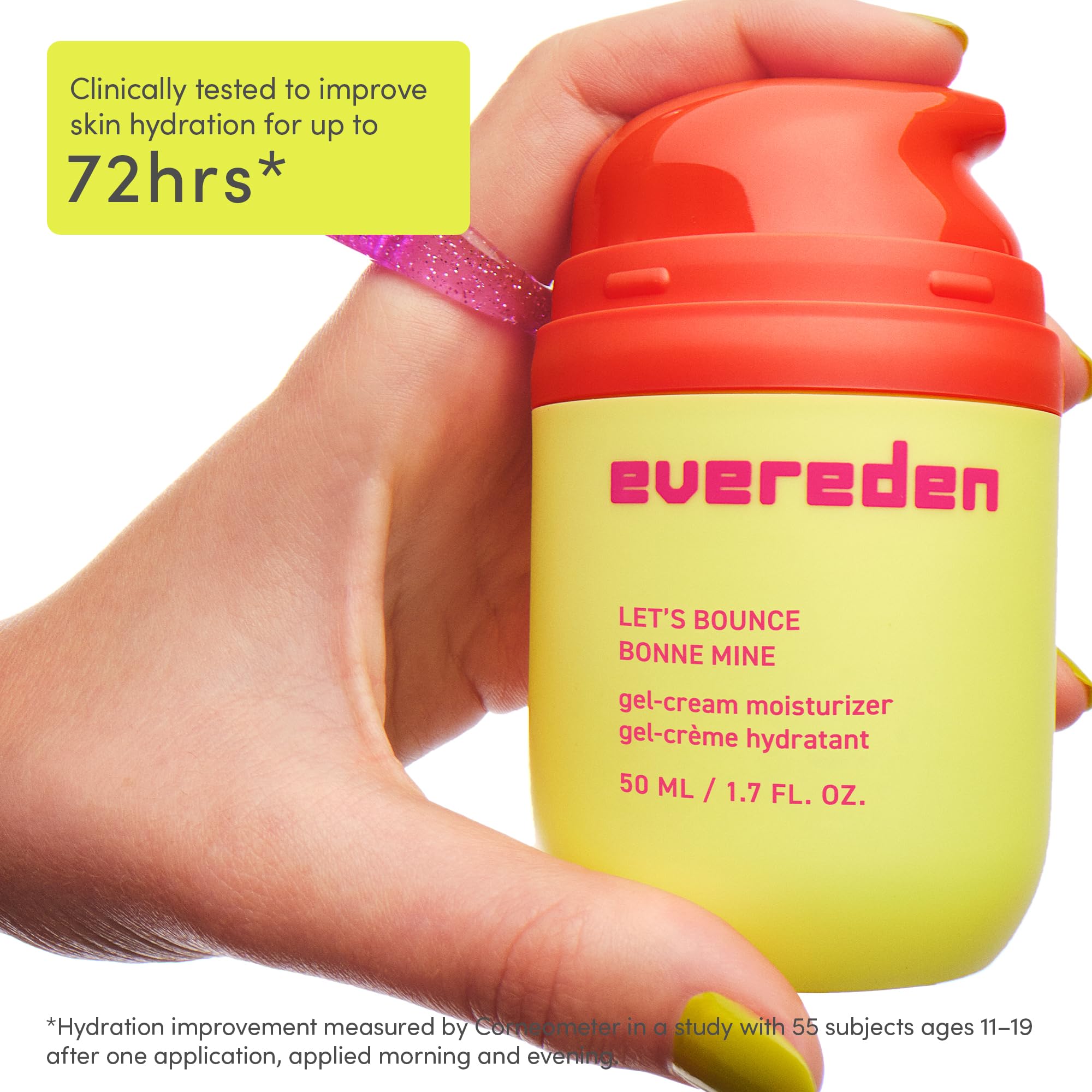 Evereden Preppy Skin Care collection packshot highlighting clean packaging