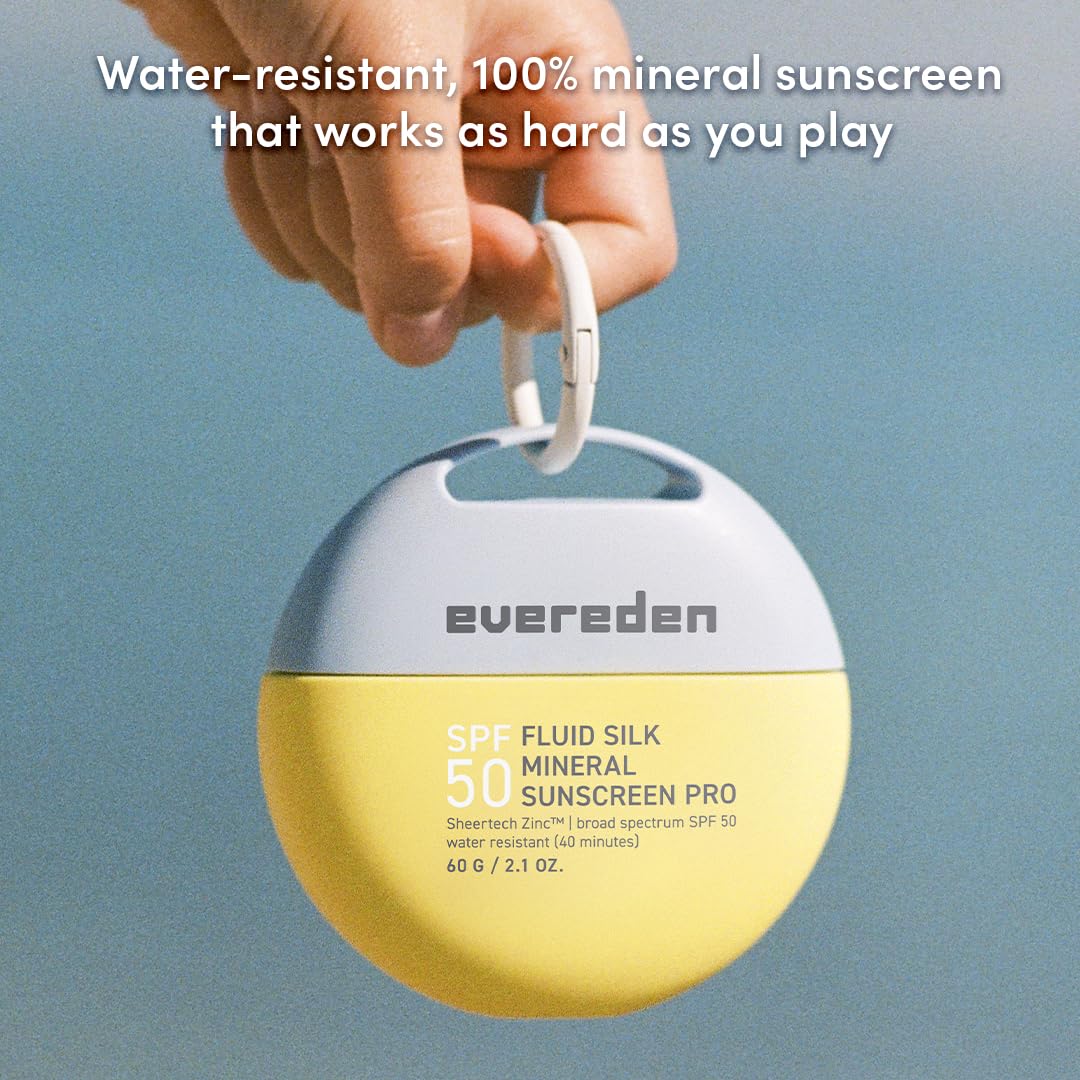 Sunscreen tested for water resistance during pool time