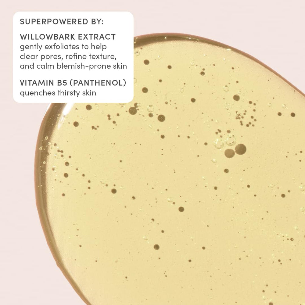 Evereden Steer Clear gel limpiador, aprobado por dermatólogos para seguridad en adolescentes.