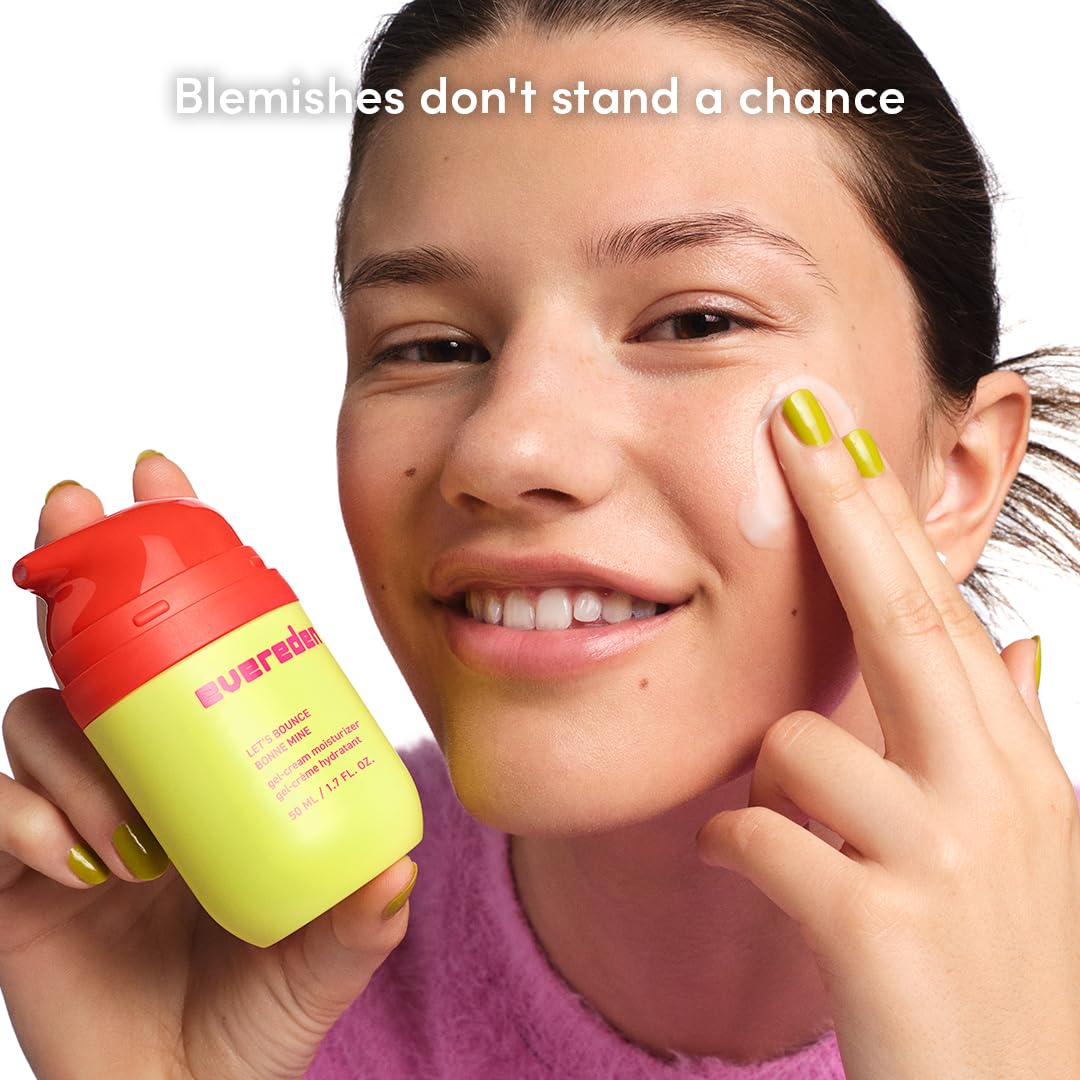 Evereden teen skincare routine scene showing hydration-friendly steps