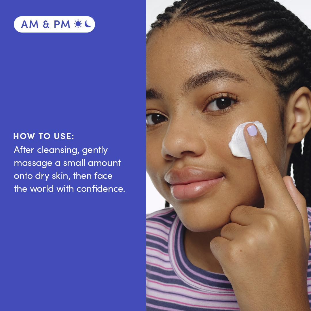 Evereden unscented kids moisturizer ready for daily morning routines.