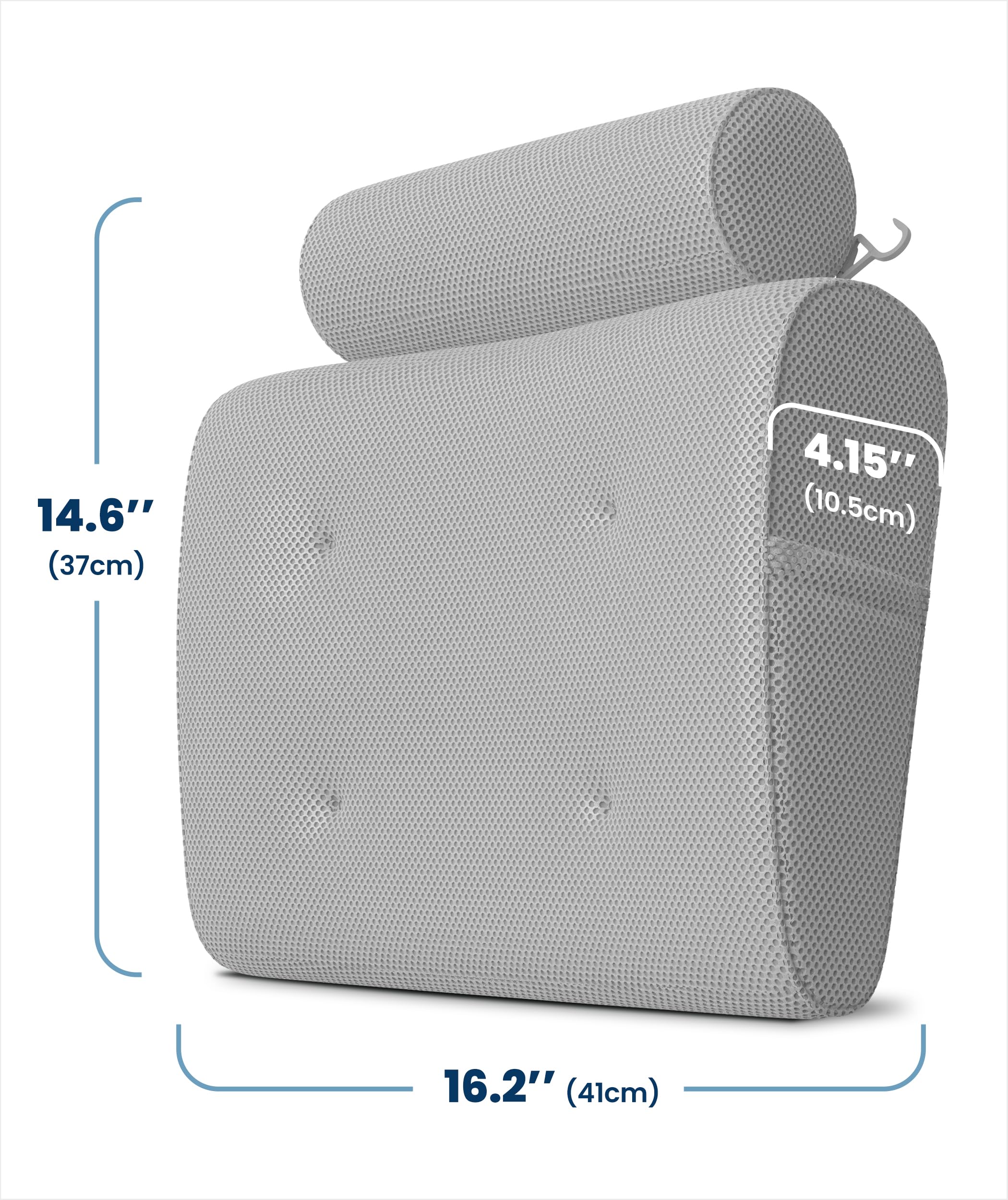 Everlasting Comfort pillow enhances relaxation in jacuzzis and hot tubs