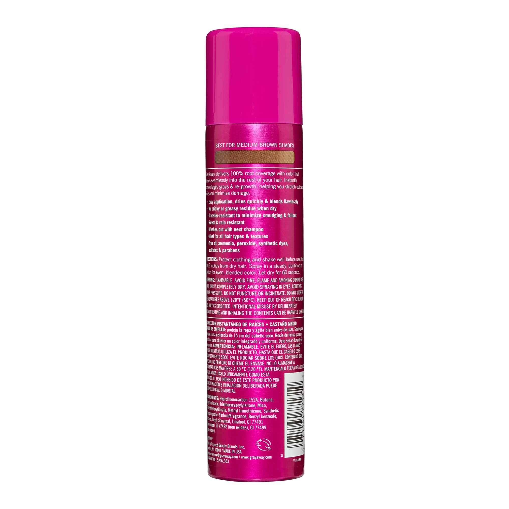 Everpro Gray Away ammonia-free formula suitable for sensitive scalps.