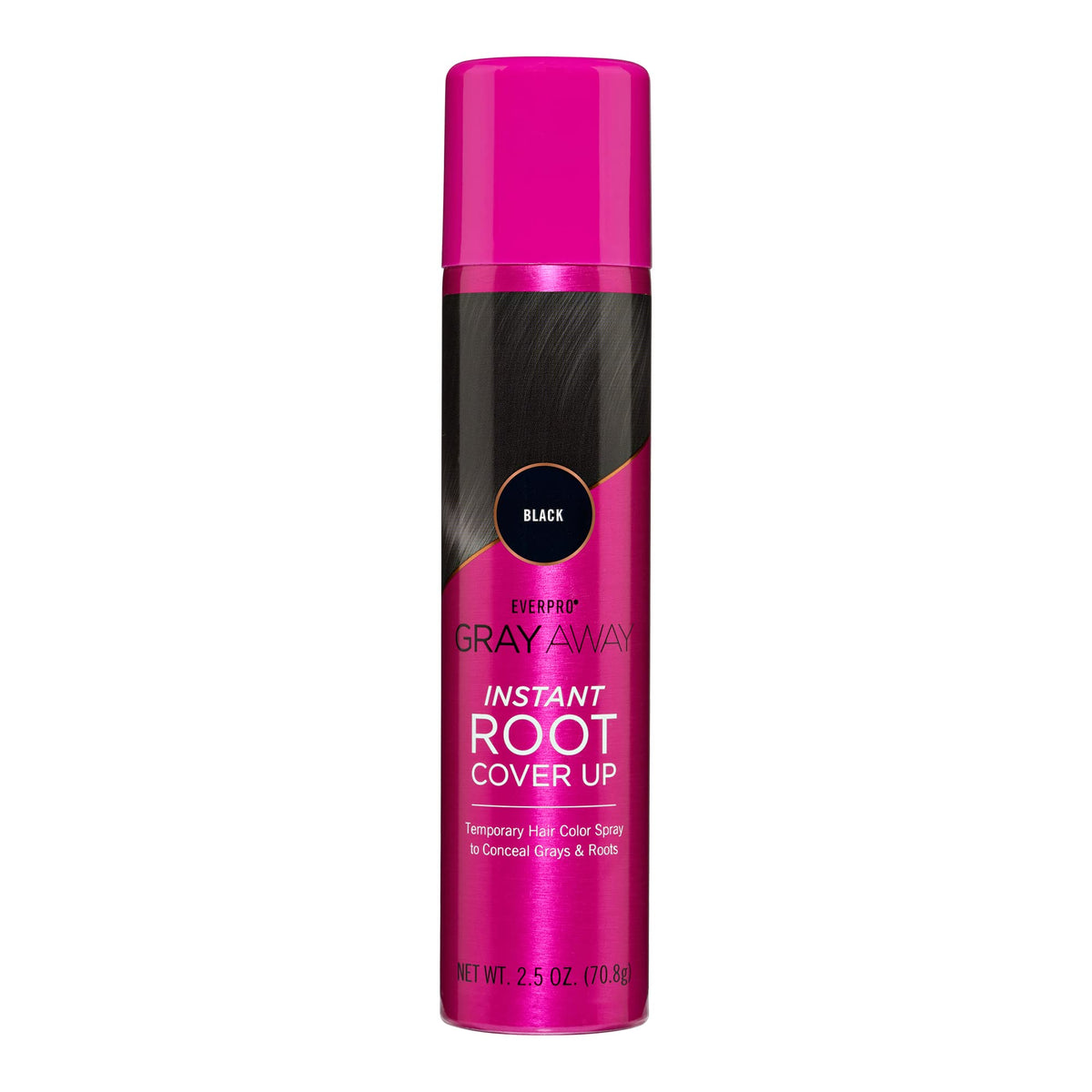 EVERPRO Gray Away bottle in black for quick root touch-up.